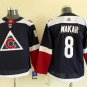 men's & youth Ice Hockey Avalanche Uniform #8 Cale Makar Jerseys Navy Alternate Player Game Shirt
