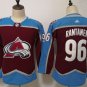 women's Ice Hockey Avalanche Uniform #96 Mikko Rantanen Jerseys Burgundy Home Player lady Shirt