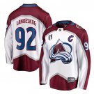 men's Ice Hockey Avalanche Uniform #92 Gabriel Landeskog Jerseys White 2022 Stanley Cup Final Shirt