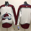 men's Ice Hockey Colorado Avalanche Uniform Blank Jerseys White Away Team Game Player Shirt