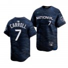 men's & youth Arizona Diamondbacks 7 Corbin Carroll Jersey Royal 2023 All-Star Player Game Baseball