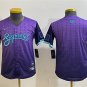 men's & youth Arizona Diamondbacks Blank Jersey 2025 City Connect Purple Game Baseball