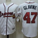 men's & youth Atlanta Braves 47 Tom Glavine Jersey Throwback White Retired Player Baseball