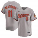 men's & youth Baltimore Orioles 11 Jordan Westburg Jersey Gray Road Limited Player Game Baseball