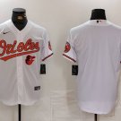 men's & youth Baltimore Orioles Blank Jersey White Home with Patch Limited Player Game Baseball