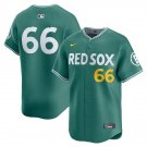 men's & youth Boston Red Sox 66 Brayan Bello Jersey Green 2025 City Connect Limited Player Baseball