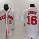 men's & youth Boston Red Sox 16 Jarren Duran Jersey White Home Limited Player Game Baseball