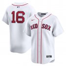 men's & youth Boston Red Sox 16 Jarren Duran Jersey White Home Limited Player Game Baseball