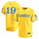 men's & youth Boston Red Sox 19 Roman Anthony Jersey Gold City Connect Limited Player Game Baseball