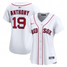 women's Boston Red Sox 19 Roman Anthony Jersey White Home Limited Player Game Baseball