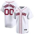 men's & youth Boston Red Sox 00 Custom name number Jersey White Home Limited Player Game Baseball