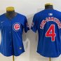 women's Chicago Cubs 4 Pete Crow-Armstrong Jersey Royal Alternate Limited Player Game Baseball