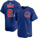men's & youth Chicago Cubs 6 Matt Shaw Jersey Royal Alternate Limited Player Game Baseball