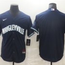 men's & youth Chicago Cubs Blank Jersey Navy City Connect Limited Team Player Game Baseball