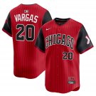 men's & youth Chicago White Sox 20 Miguel Vargas Jersey Red 2025 City Connect Limited Baseball