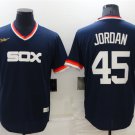 men's & youth Chicago White Sox 45 Michael Jordan Jersey Navy Cooperstown Collection Baseball