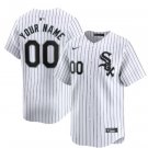 men's & youth Chicago White Sox 00 Custom name number Jersey Pinstripe Home Limited Player Baseball