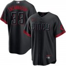 men's & youth Cincinnati Reds 33 Christian Encarnacion-Strand Jersey Black City Connect Baseball