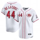men's & youth Cincinnati Reds 44 Elly De La Cruz Jersey White Home Limited Player Game Baseball