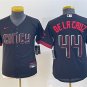 men's & youth Cincinnati Reds 44 Elly De La Cruz Jersey Black 2023 City Connect Limited Baseball