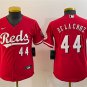 men's & youth Cincinnati Reds 44 Elly De La Cruz Jersey Red Alternate Limited Player Game Baseball