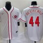 men's & youth Cincinnati Reds 44 Elly De La Cruz Jersey White Home Limited Player Game Baseball
