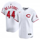 men's & youth Cincinnati Reds 44 Elly De La Cruz Jersey White 2025 Alternate Limited Player Baseball