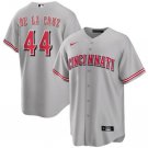 men's & youth Cincinnati Reds 44 Elly De La Cruz Jersey Gray Road Limited Player Game Baseball
