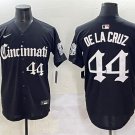 men's & youth Cincinnati Reds 44 Elly De La Cruz Jersey Black 'Gothic Queen City' Limited Baseball