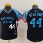 men's & youth Cincinnati Reds 44 Elly De La Cruz Jersey Navy 2024 All-Star Game Limited Baseball