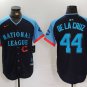 men's & youth Cincinnati Reds 44 Elly De La Cruz Jersey Navy 2024 All-Star Game Limited Baseball