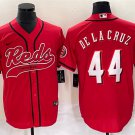 men's & youth Cincinnati Reds 44 Elly De La Cruz Jersey Red Cool Base Limited Player Game Baseball