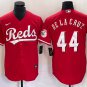 men's & youth Cincinnati Reds 44 Elly De La Cruz Jersey Red Alternate Limited Player Game Baseball