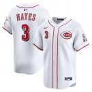 men's & youth Cincinnati Reds 3 Ke'Bryan Hayes Jersey White Home Limited Player Game Baseball