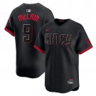 men's & youth Cincinnati Reds 9 Matt McLain Jersey Black 2023 City Connect Limited Player Baseball