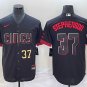 men's & youth Cincinnati Reds 37 Tyler Stephenson Jersey Black 2023 City Connect Limited Baseball
