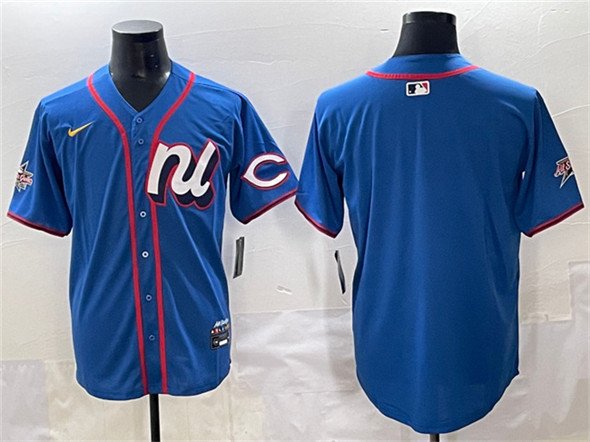 men's & youth Cincinnati Reds Blank Jersey Blue 2025 All-Star Game Limited Team Player Baseball
