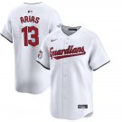 men's & youth Cleveland Guardians 13 Gabriel Arias Jersey 2025 White Home Limited Player Baseball