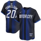 men's & youth Detroit Tigers 20 Spencer Torkelson Jersey Navy 2024 City Connect Limited Baseball