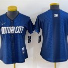 women's Detroit Tigers Blank Jersey Navy 2024 City Connect Limited Player Game Baseball