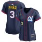 women's Houston Astros 3 Jeremy Pe&Atilde;&plusmn;a Jersey Navy 2025 All-Star Game Limited Player Baseball