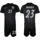 men's & kids USA National Soccer Uniform Suit 23 Aidan Morris Jersey Set 2026 Away Activewear Kit