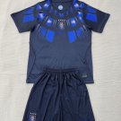 men's & kids Uruguay National Soccer Uniform suit Blank Jersey set Away 2026 Activewear Navy kit