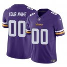 adult & youth,toddler Vikings Uniform 00 Custom name number Jersey Stitched Activewear Purple Shirt