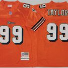 adult Dolphins Uniform 99 Jason Taylor Jersey Stitched Activewear Orange M&N Throwback Mesh Shirt