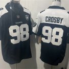 adult & youth LV Raiders 98 Maxx Crosby Jersey Stitched Black-White 65TH Anniversary Gratitude