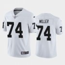 adult & youth,toddler LV Raiders Uniform 74 Kolton Miller Jersey Stitched Activewear White Shirt