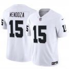 adult & youth,toddler LV Raiders Uniform 15 Fernando Mendoza Jersey Stitched White 2026 Draft Shirt