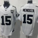 adult & youth LV Raiders 15 Fernando Mendoza Jersey Stitched White 65TH Anniversary Gratitude