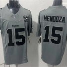 adult & youth LV Raiders 15 Fernando Mendoza Jersey Stitched Grey 65TH Anniversary Gratitude